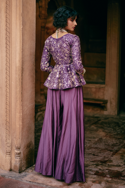 LOUISE PEPLUM SET