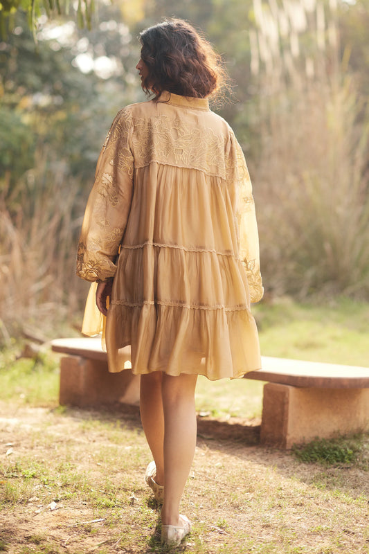 LANA DRESS – BEIGE