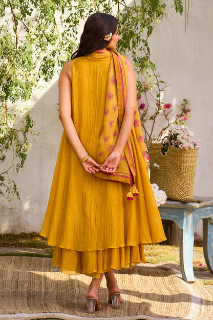 PEYTON KURTA SET – YELLOW