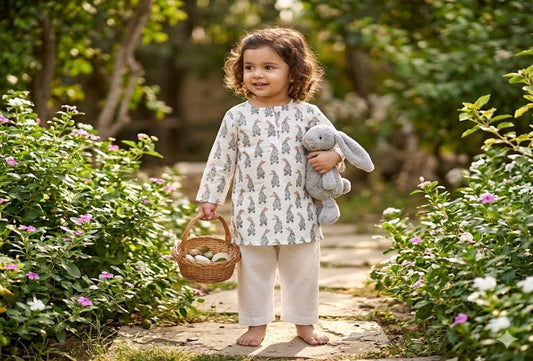 White Rabbit Print Set