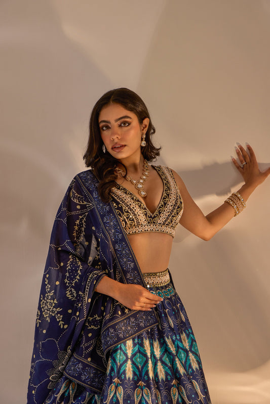 Agastha Lehenga Set