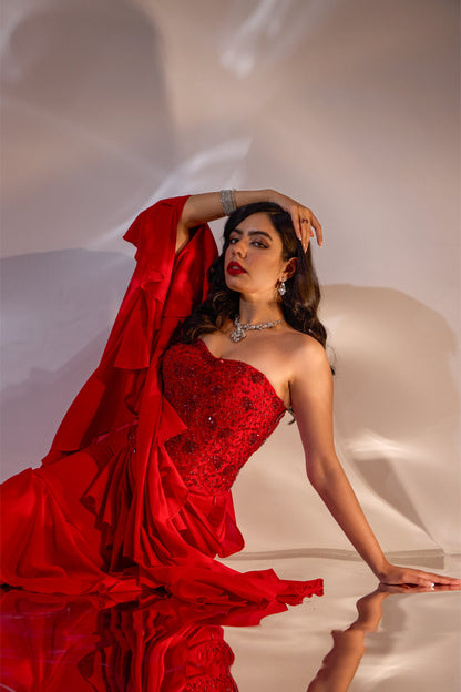 Scarlett Saree Set