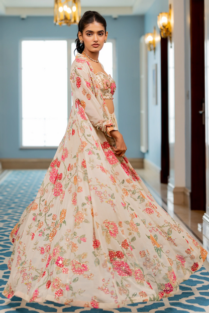 HALIMA JACKET SET – OFF WHITE