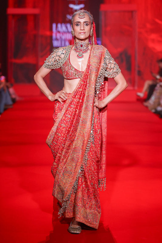 Agni Jamawaar Saree Set