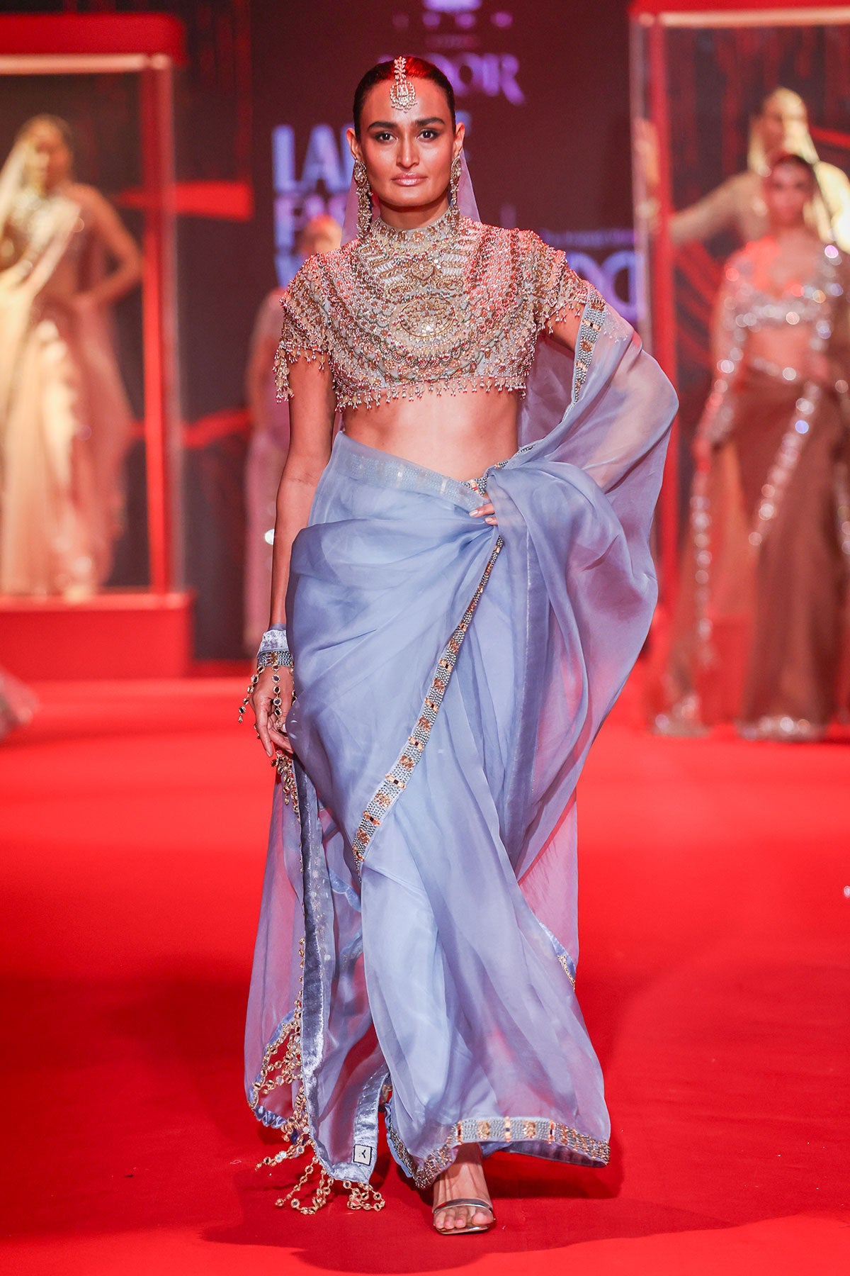 Neelambara Saree Set