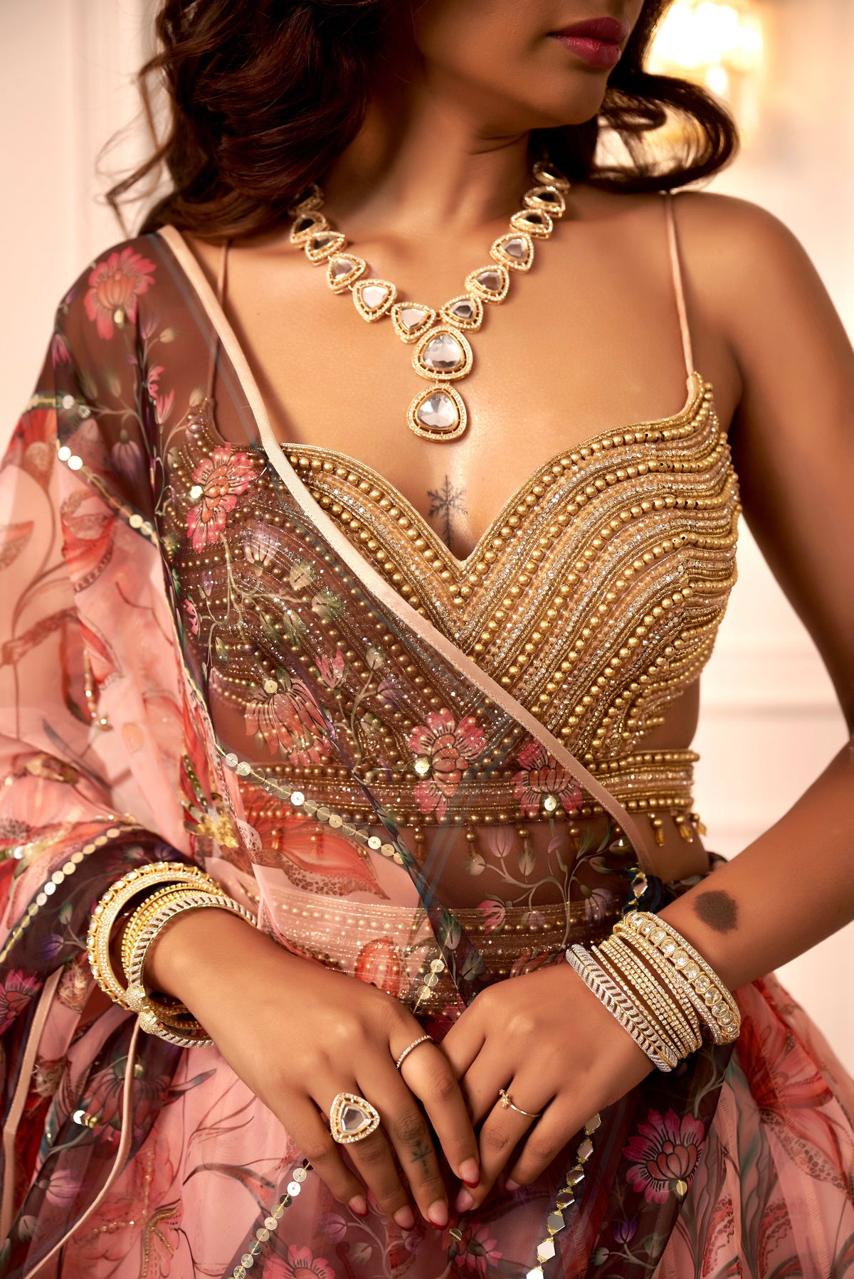 Kusha Lehenga Set