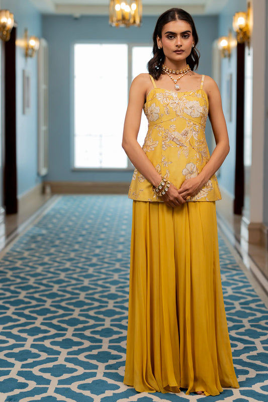 MIYU KURTA SET – YELLOW