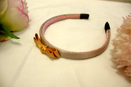 SATIN BOW HAIRBAND