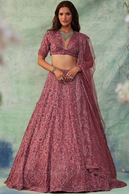 DUSTY PINK LEHENGA