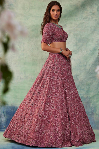 DUSTY PINK LEHENGA