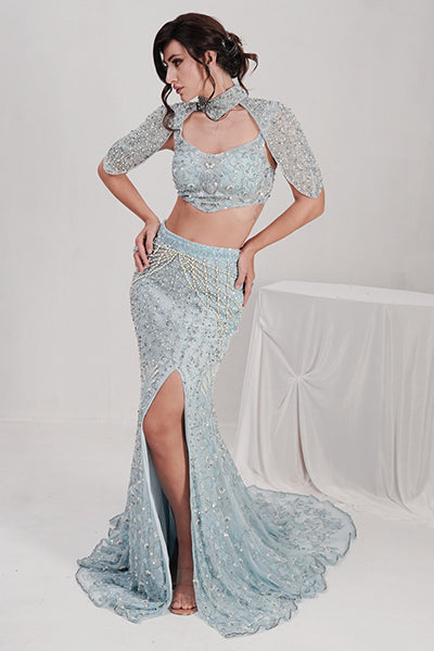 SEA SPRAY SIREN LEHENGA