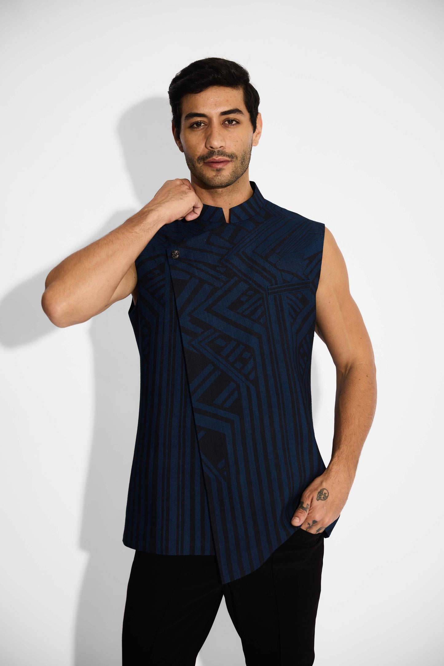 noir stride print bundi