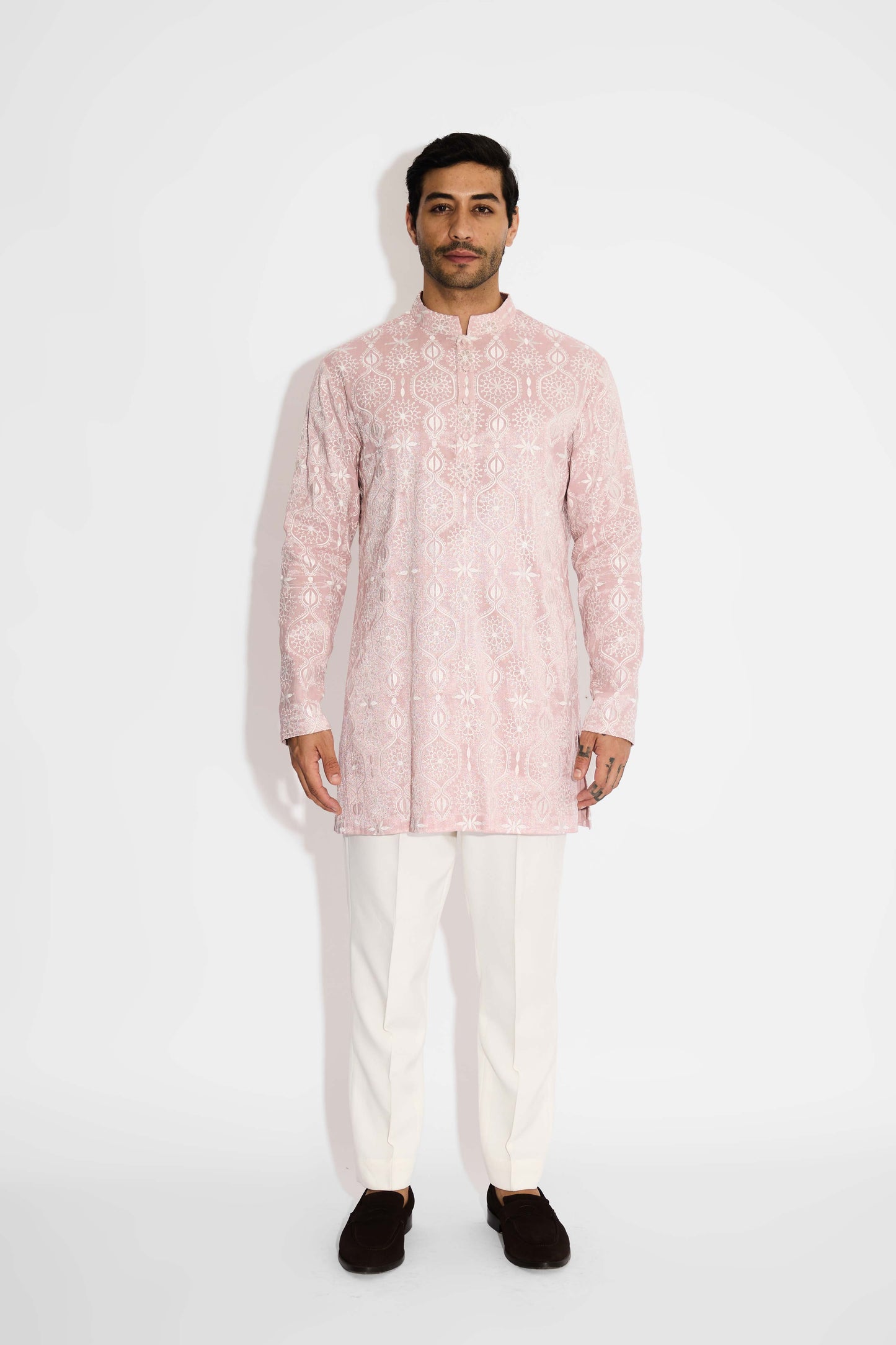 MORPH rose pink kurta