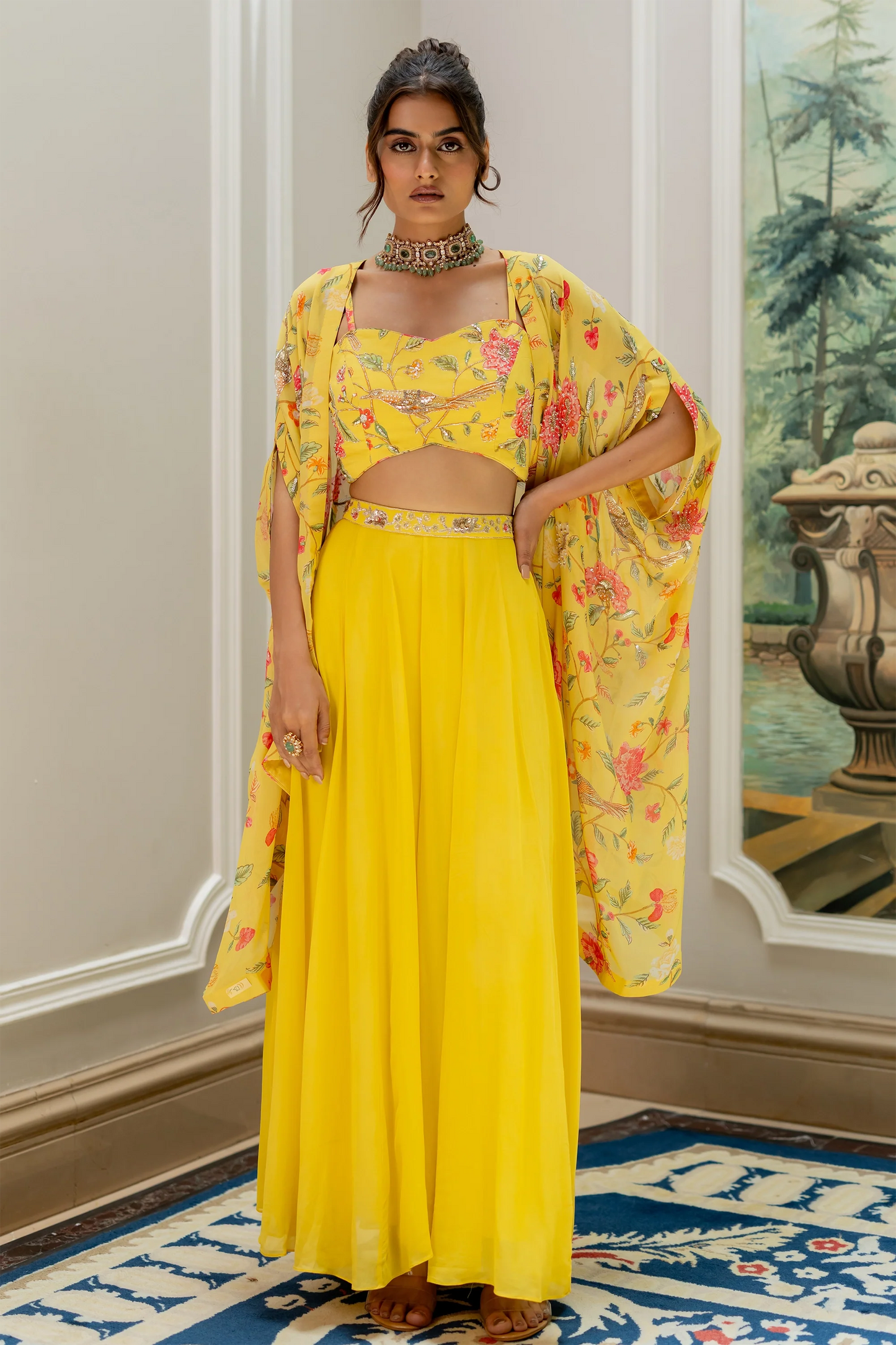 SHELLY JACKET SET – YELLOW