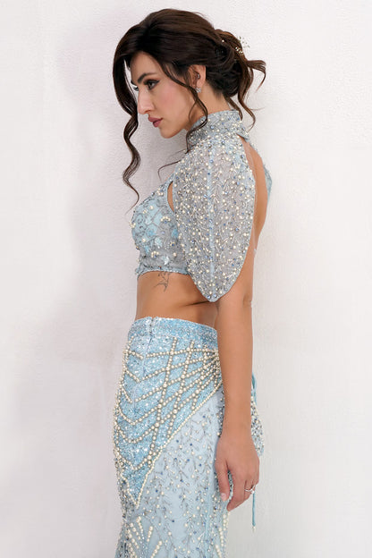 SEA SPRAY SIREN LEHENGA