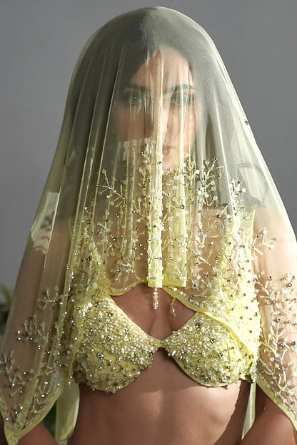 BUTTER YELLOW LEHENGA