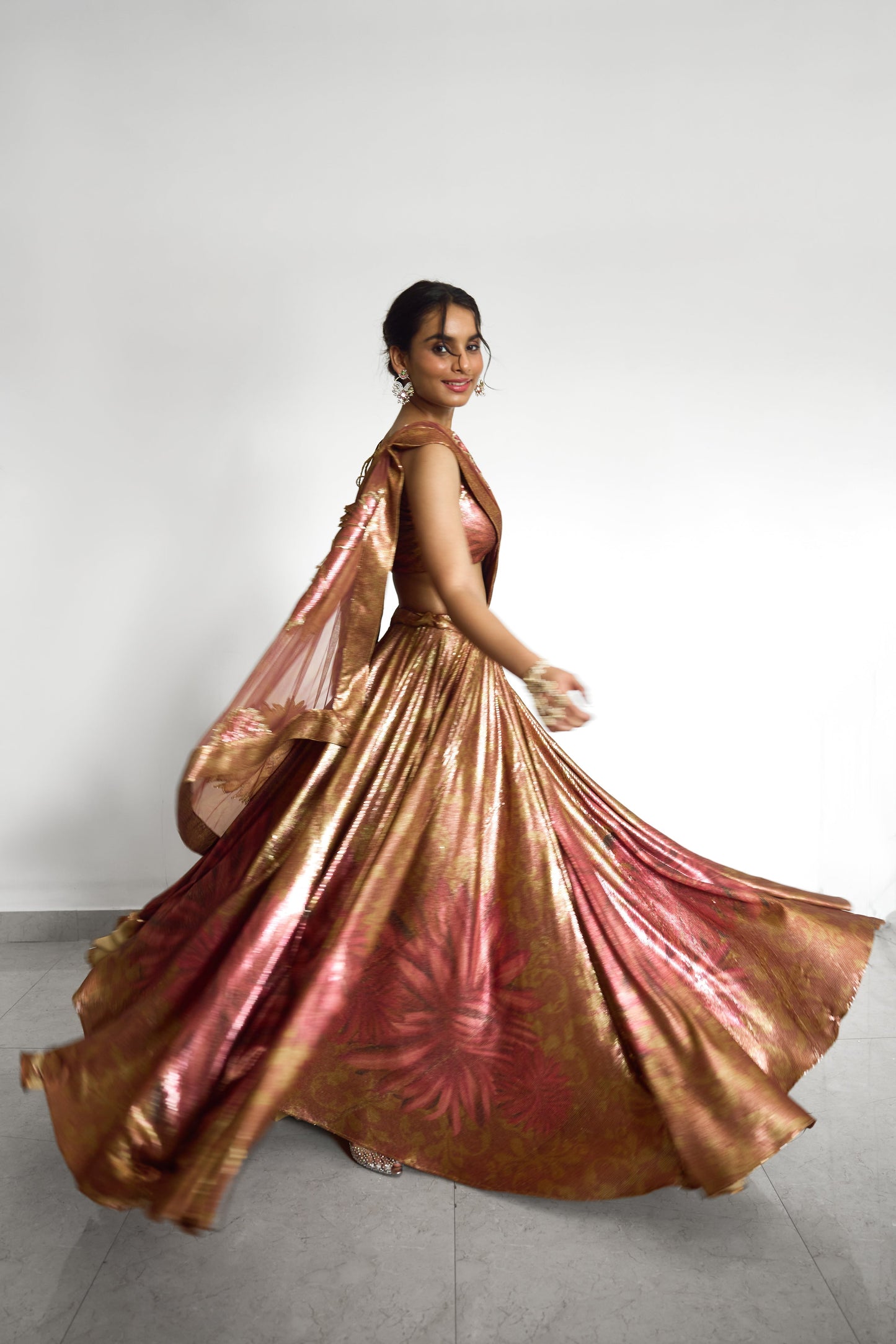 Carnival Sprinkle Women wear Sequence Lehenga set