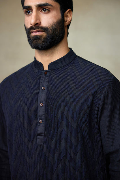 PIN TUCKS KURTA