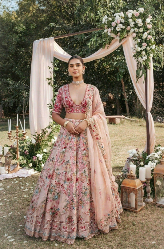 Sadabahar Lengha set