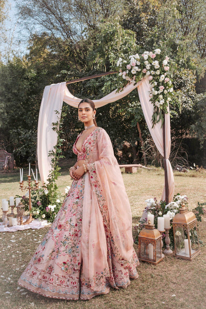 Sadabahar Lengha set