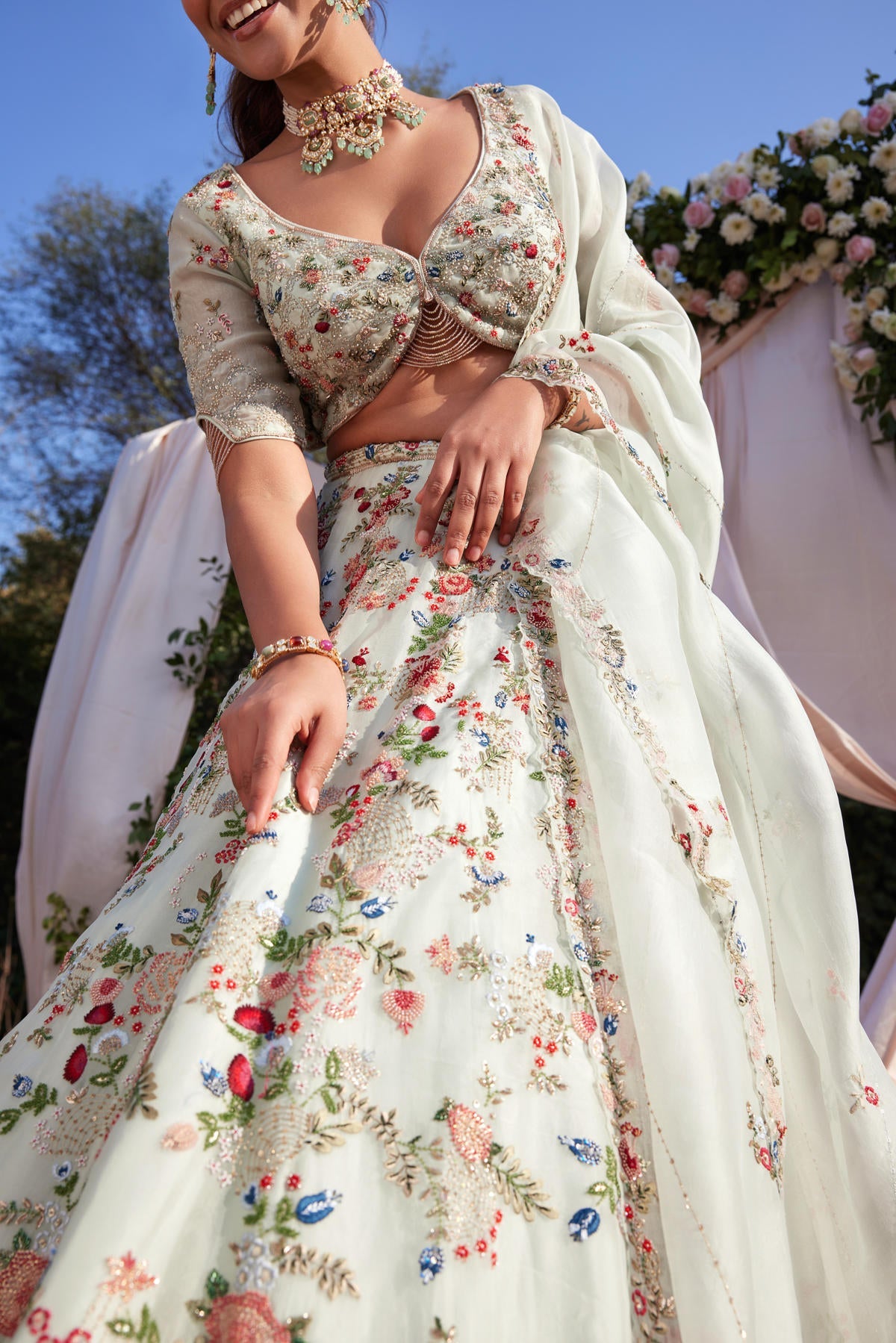Sitara Lengha set