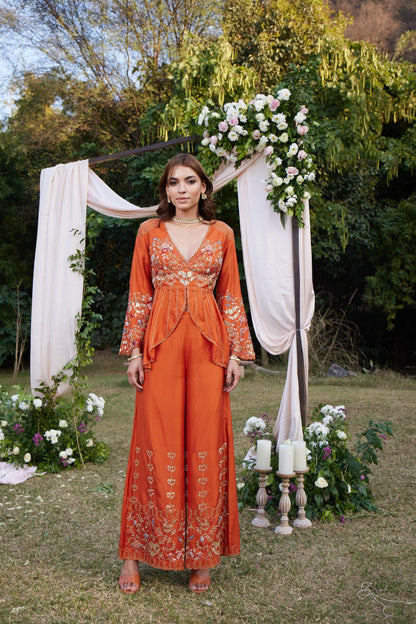 Sona peplum set