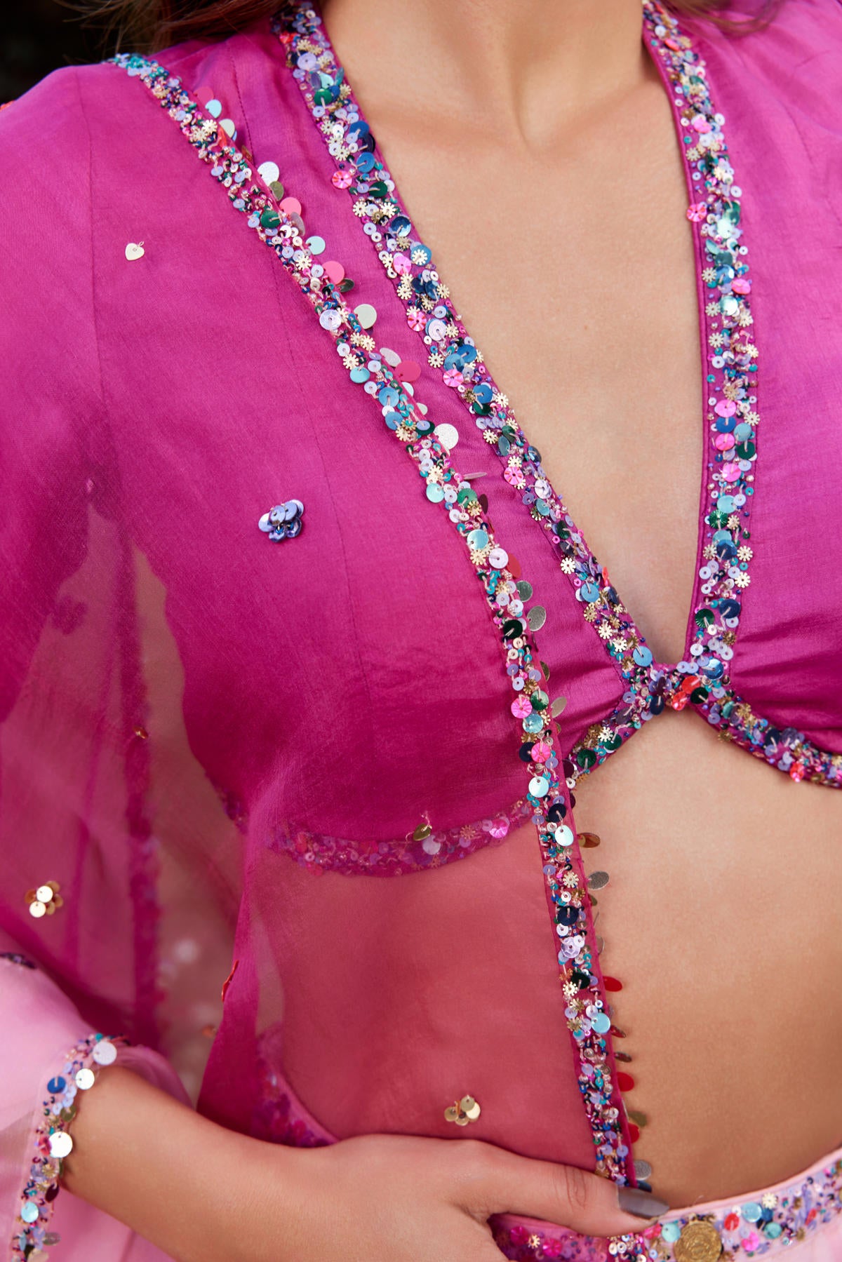 GULMOHAR Lengha set