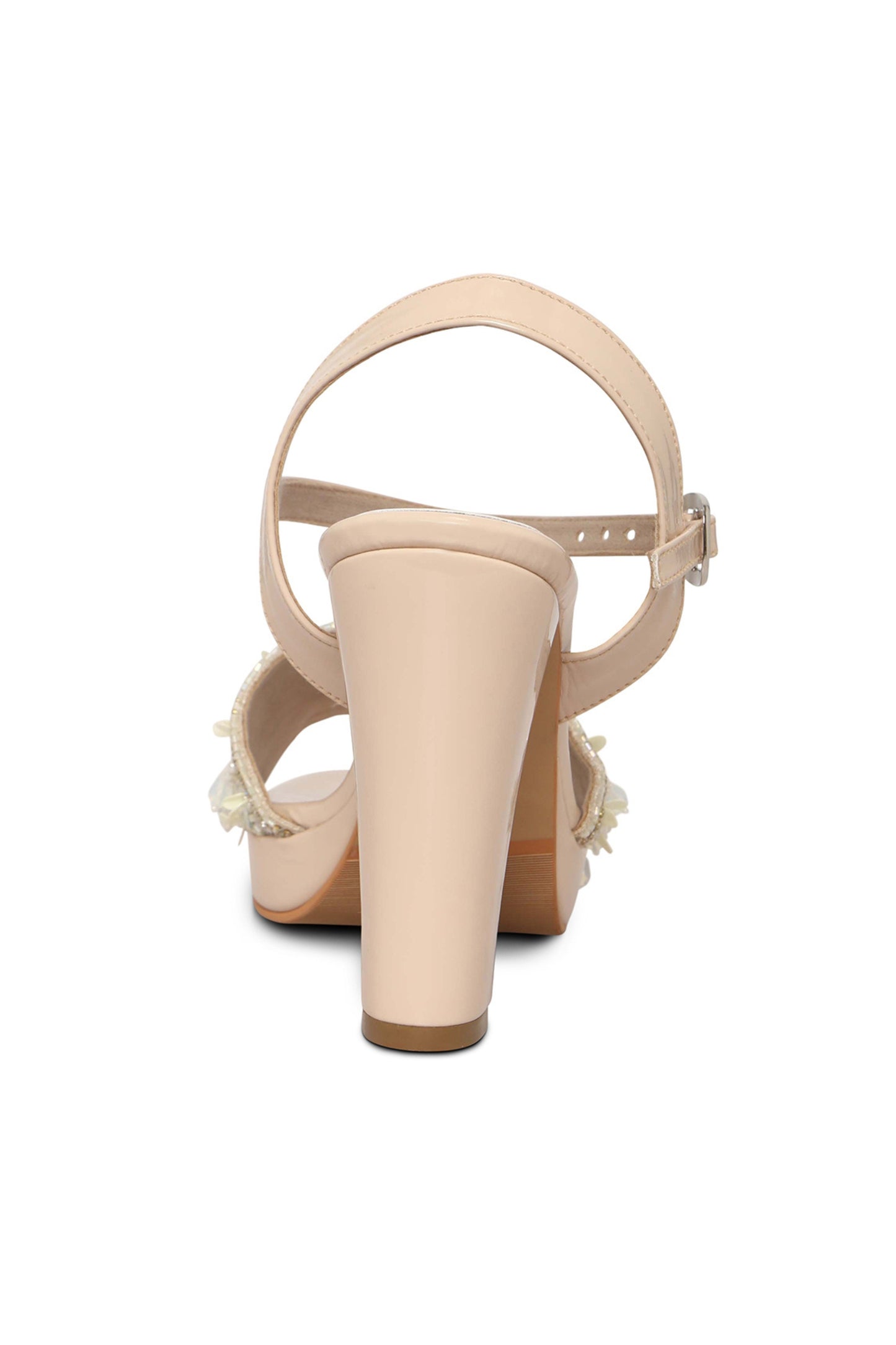 MIRROR BLOCK HEEL