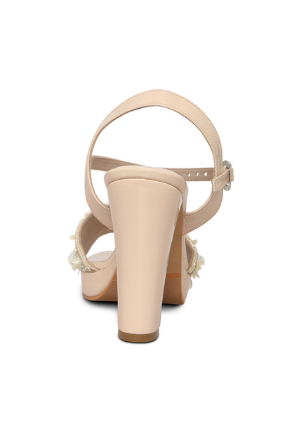 MIRROR BLOCK HEEL
