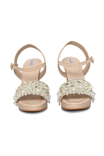 MIRROR BLOCK HEEL
