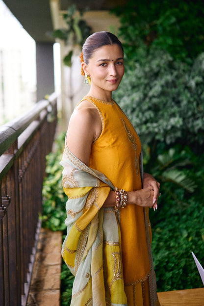 Marigold Mist Kurta Set
