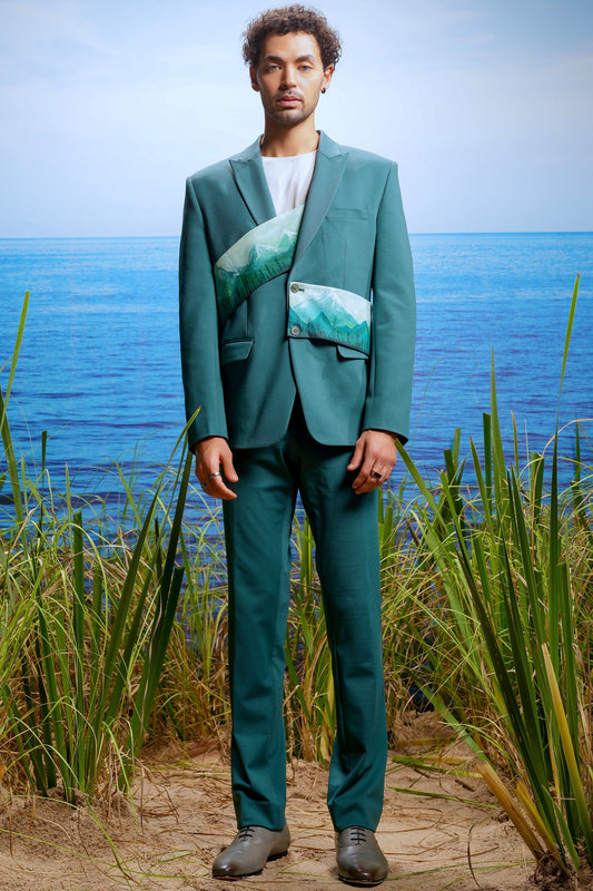 Shop Château Peaks Hand-Painted Ceremonial Suit for Ultimate Style