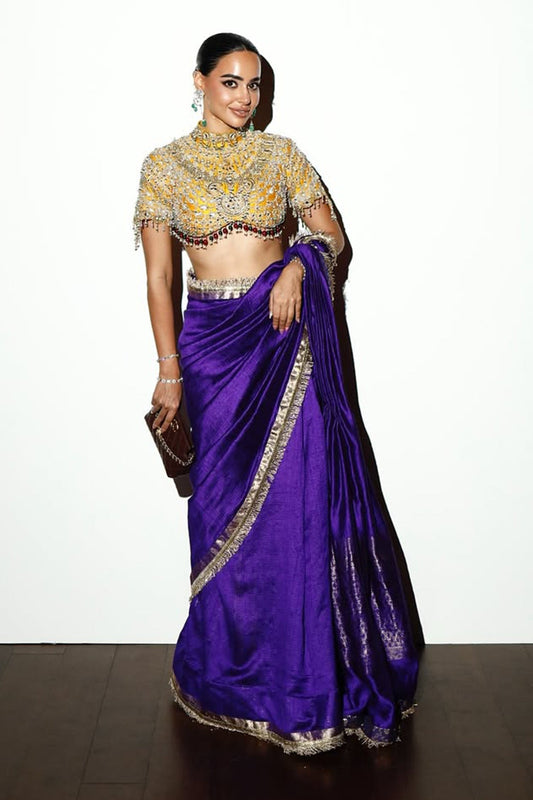 Arushi Mehra in Vasudhara Saree Set