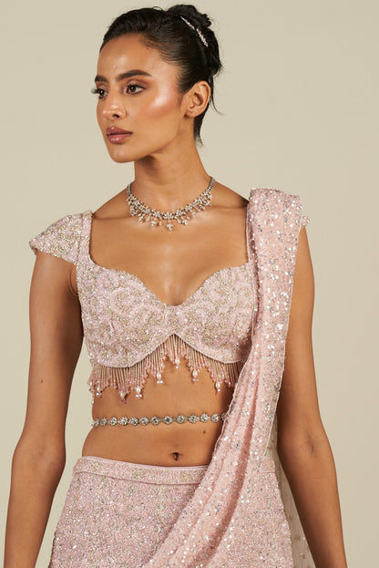 BLUSH PINK LEHENGA