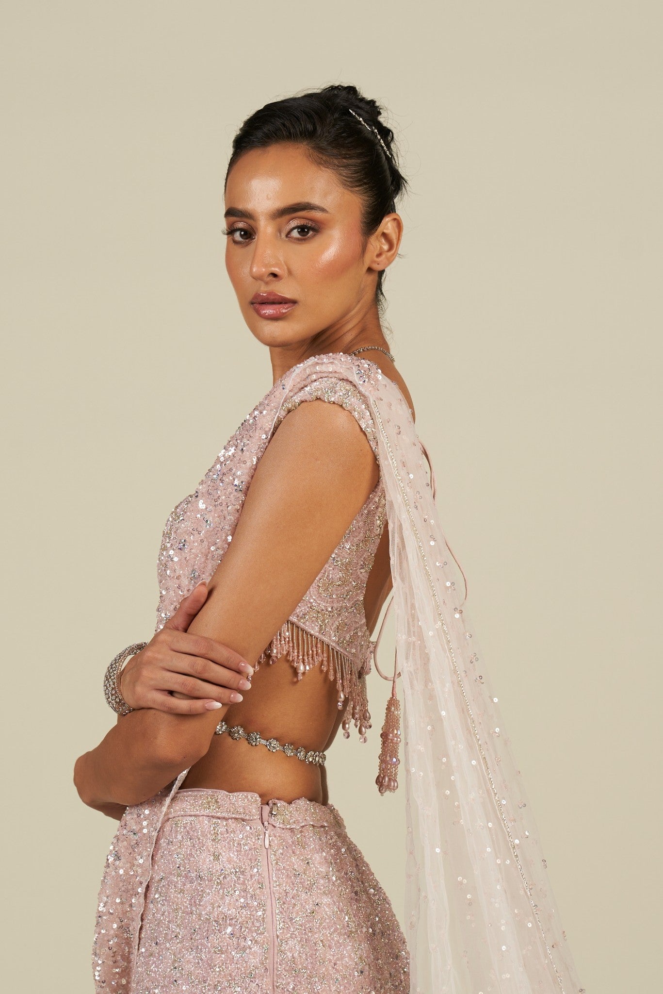 BLUSH PINK LEHENGA