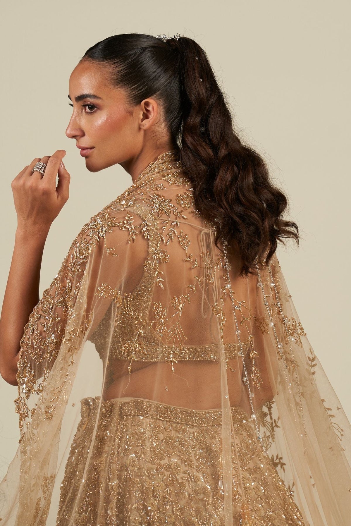 SITARA OMBRE LEHENGA