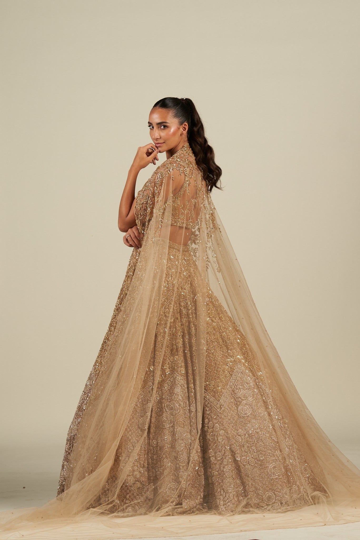 SITARA OMBRE LEHENGA