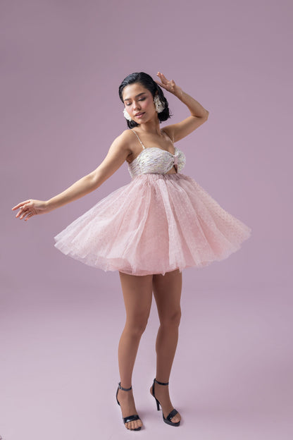 ROSETTE TUTU DRESS