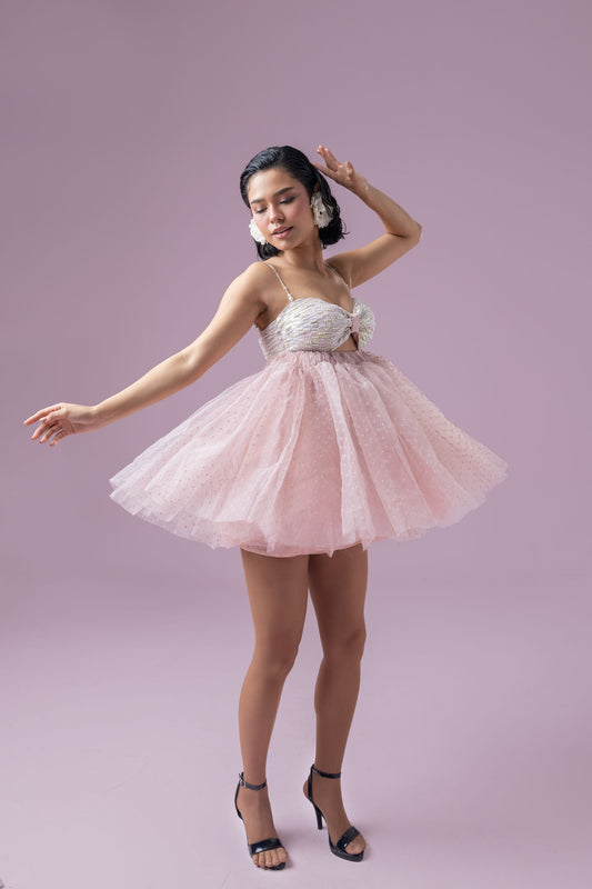 ROSETTE TUTU DRESS