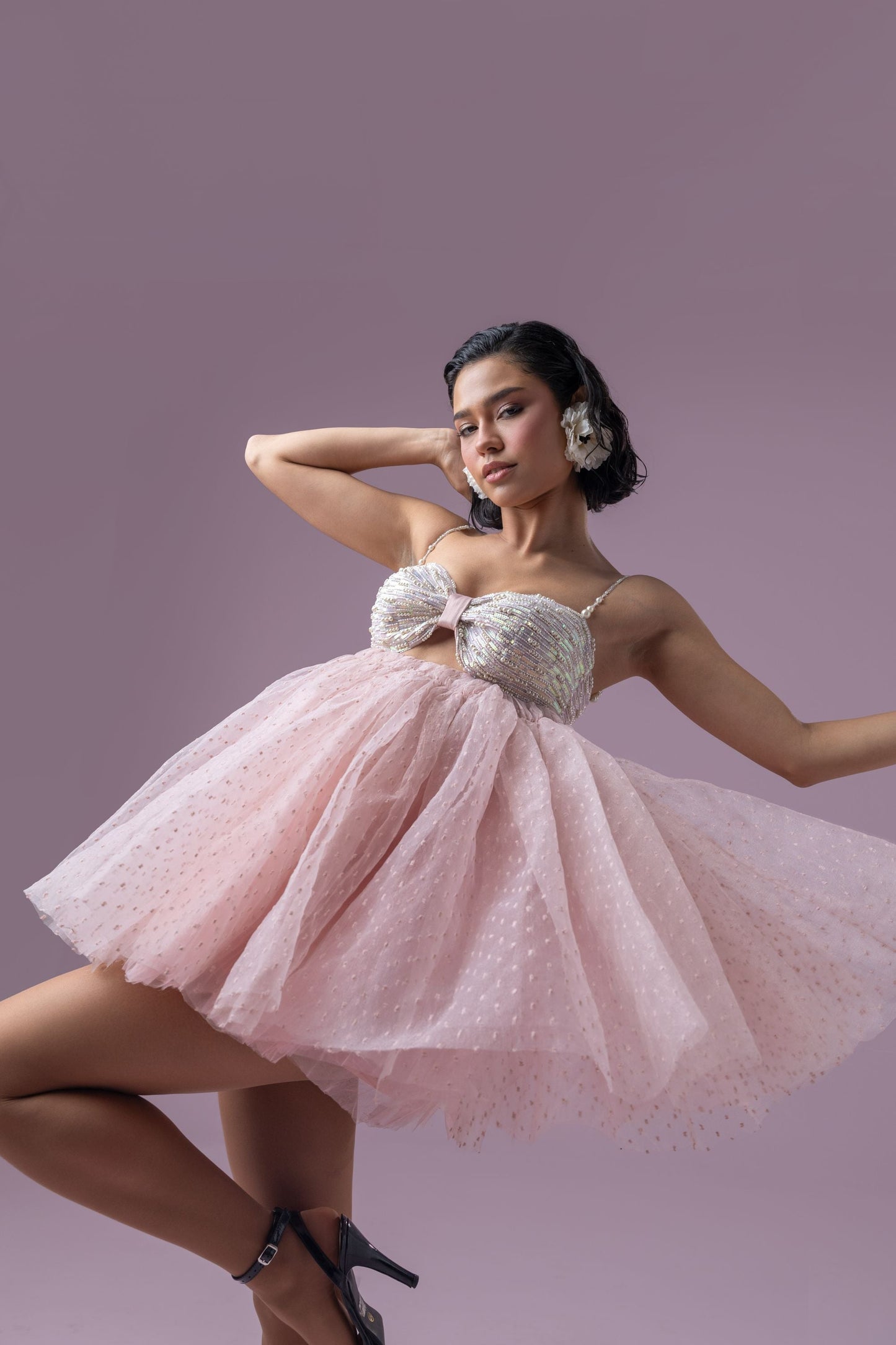 ROSETTE TUTU DRESS