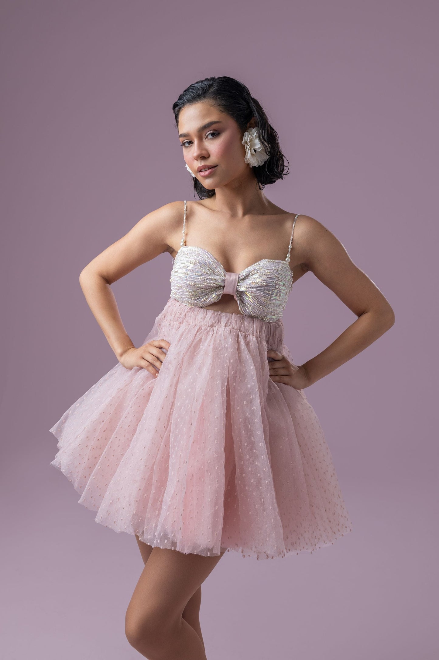 ROSETTE TUTU DRESS