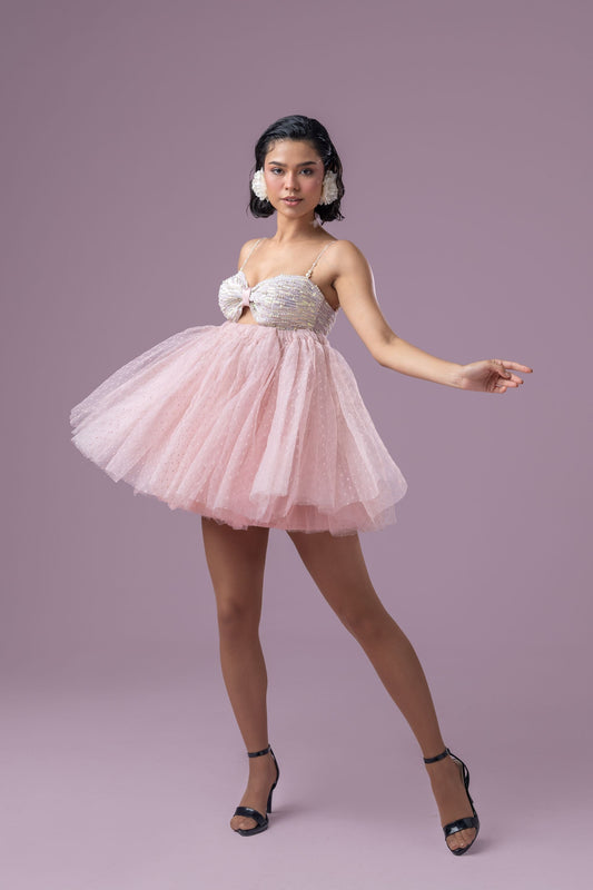 ROSETTE TUTU DRESS