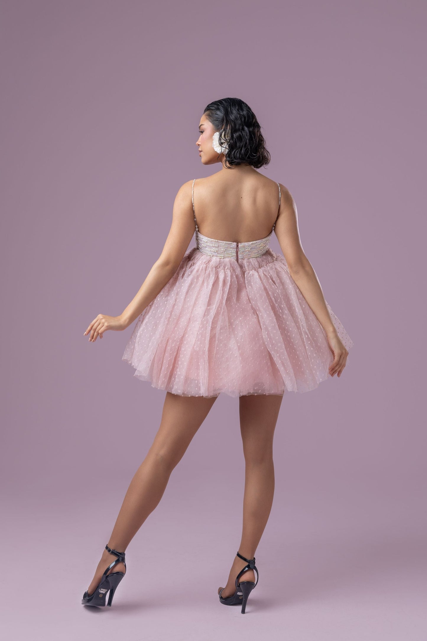 ROSETTE TUTU DRESS