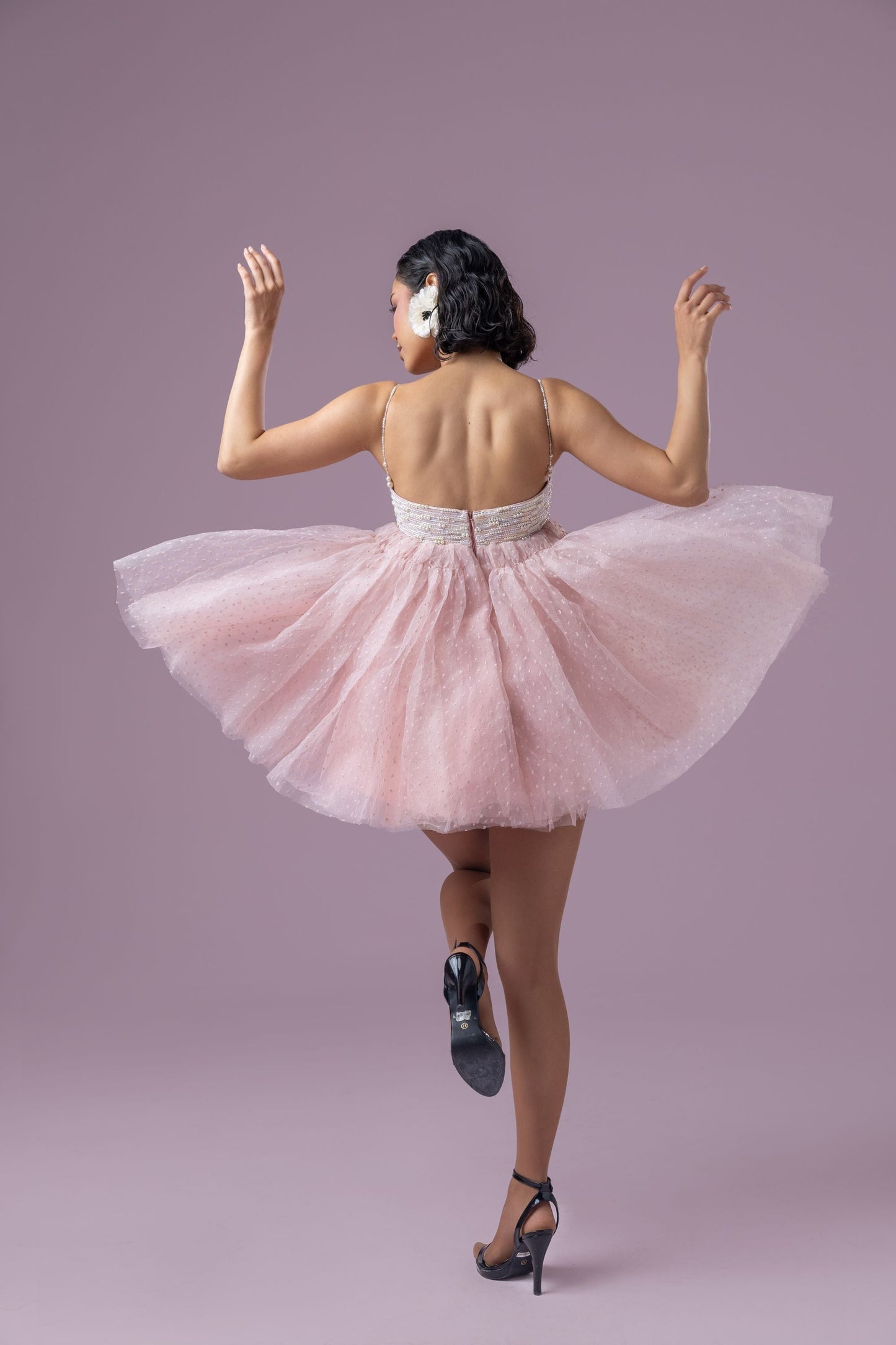 ROSETTE TUTU DRESS