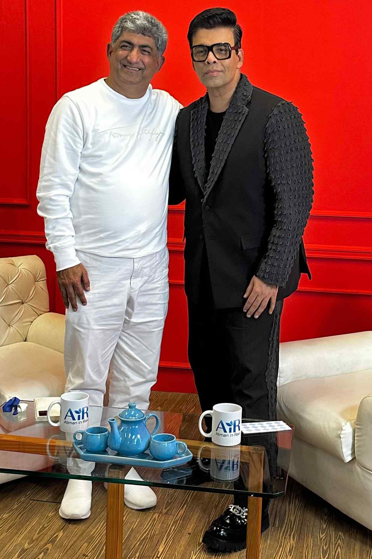 Karan Johar in Stygian Blazer