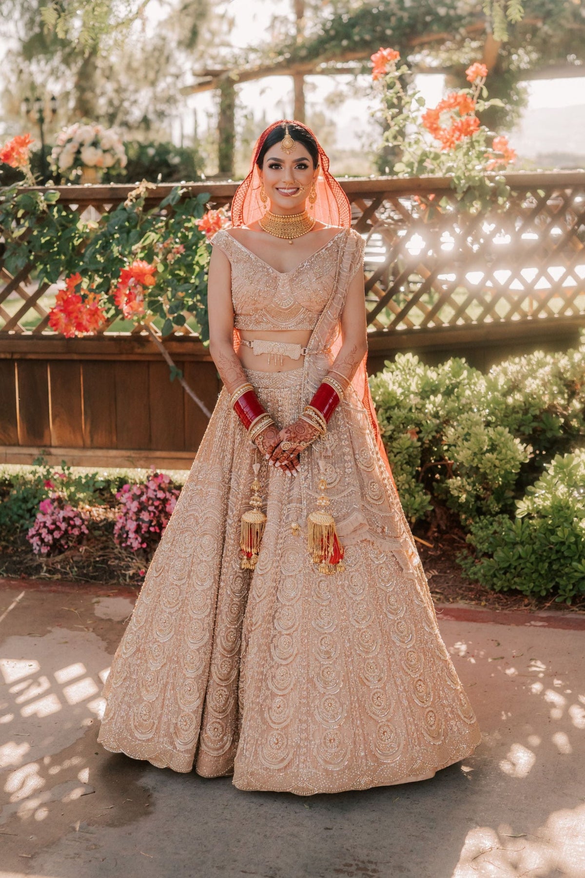 Simran Saron in Mandala Lehenga
