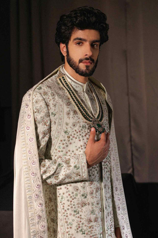 The Blue Iris Sherwani Set