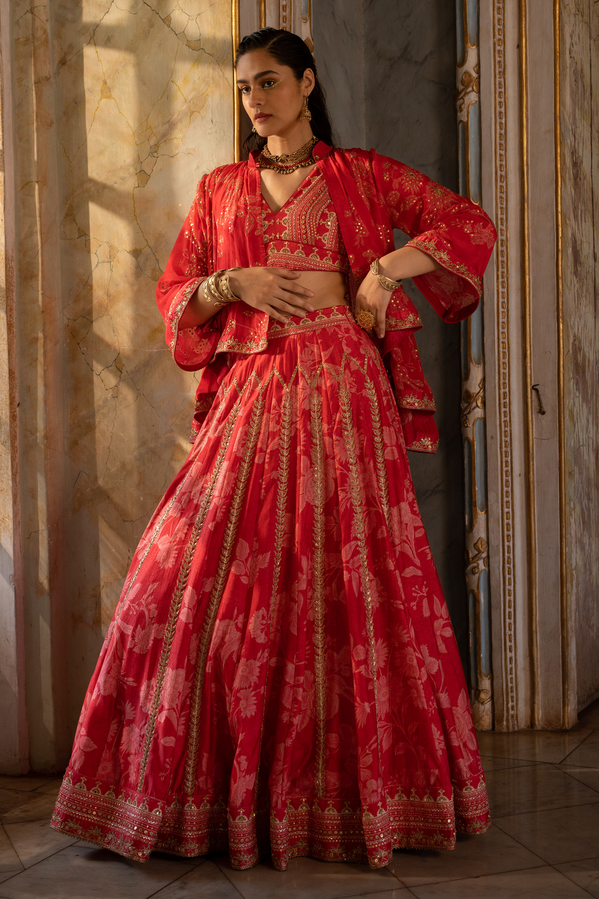 Tarini Manchanda in the EYANA LEHENGA SET