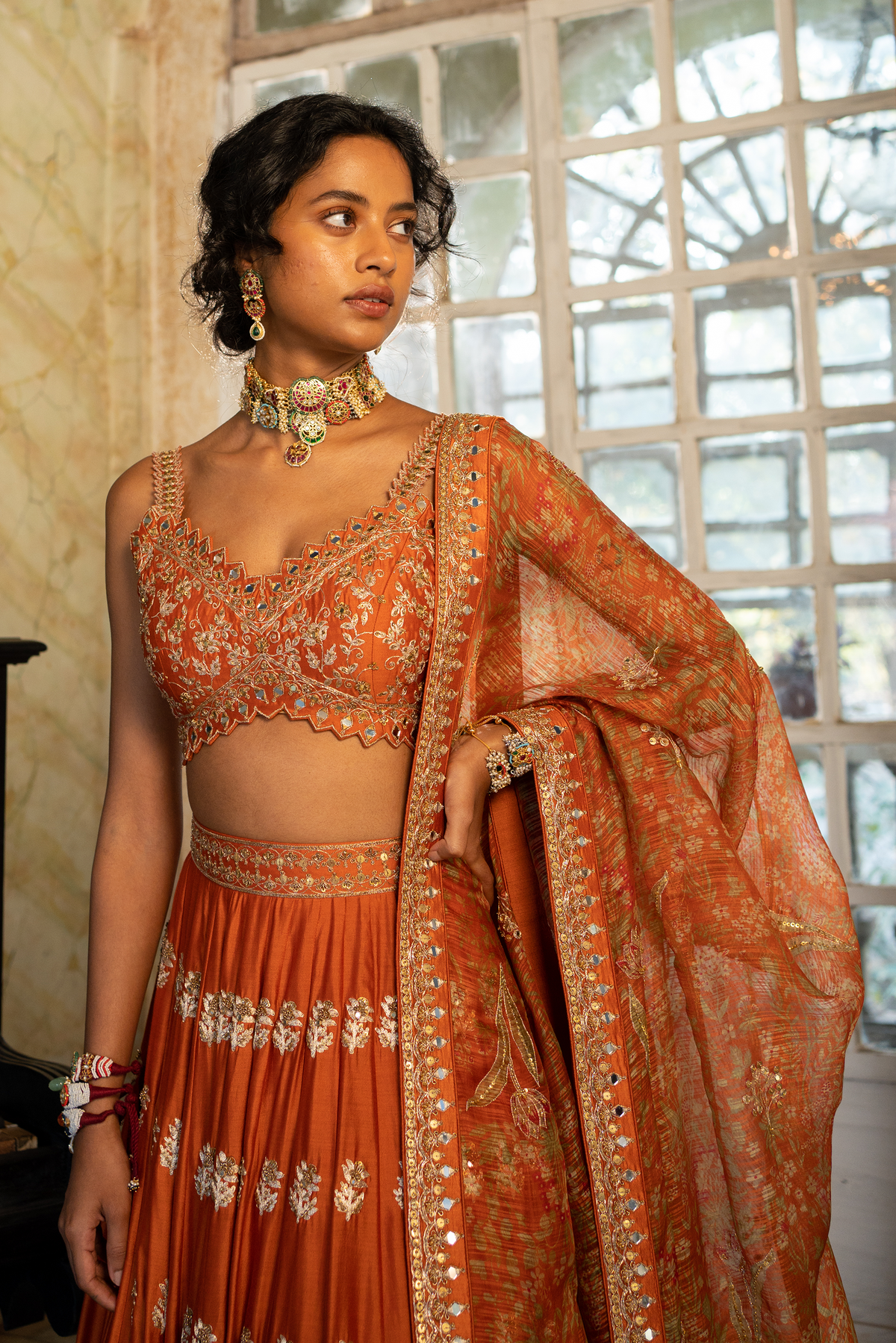 Nimrit Kaur in the NIMRIT LEHENGA SET