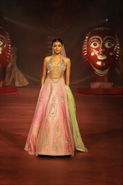 ‘Rose Rabdi’ Lehenga